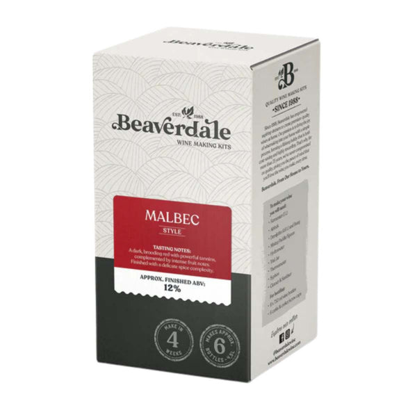 Beaverdale 6 Bottle Trial Size Wine Kit - Malbec