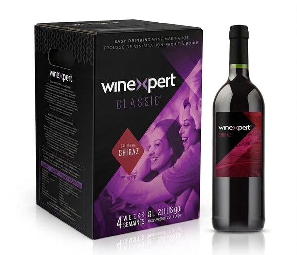 Winexpert Classic 30 Bottle Red Wine Kit - Californian Shiraz