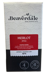 Beaverdale 6 Bottle Trial Size Wine Kit - Merlot