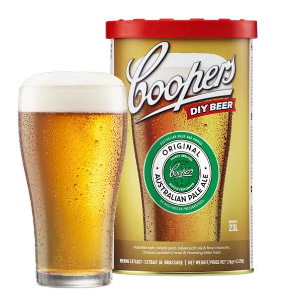 Coopers Australian Pale Ale 1.7 Kg 40 Pint Beer Kit - SPECIAL OFFER AS BEST BEFORE IS 31/10/2026