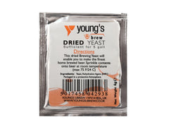 Yeast Sachet - Youngs Beer Yeast 5g - SPECIAL OFFER AS BEST BEFORE IS 31/01/2024