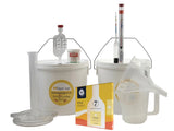 Starter Wine Making Set - 6 Bottle Size SG Wines Gold with Equipment - 7 Styles