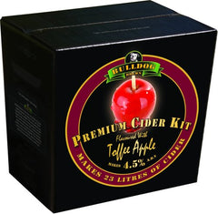 Bulldog Brews Toffee Apple Flavoured 3.0Kg Cider Kit - SPECIAL OFFER AS BEST BEFORE IS 30/06/2024