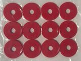 Grolsch Type Spare Washers - Pack of 12 For Swing Top Bottle Closures Both Ceramic & Plastic
