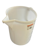 Jug Plastic 10 Pint (5 Litre) - Large Strong Heavy Duty Food Grade Jug