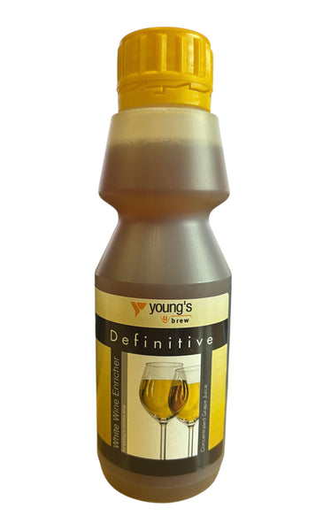 Youngs Definitive White Wine Enricher 250ml Bottle - White Grape Juice Concentrate