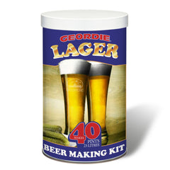 Geordie Lager 40 Pint 1.5Kg Beer Kit
