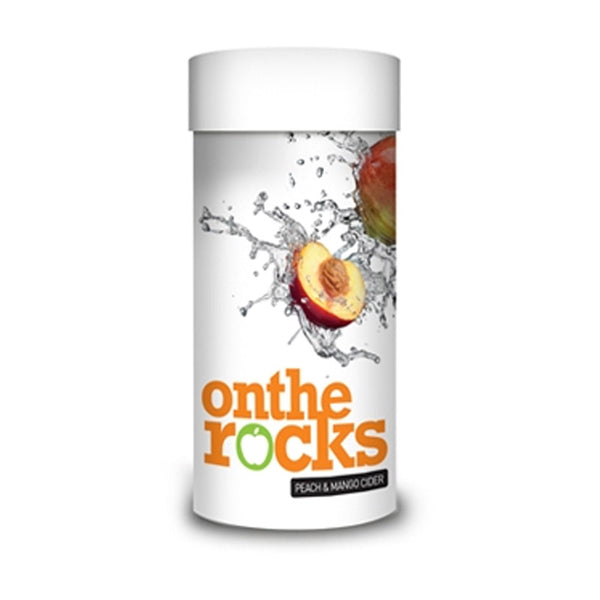 On The Rocks Peach & Mango Flavour Cider Kit Makes 40 Pints (23 Litres)