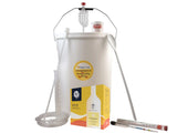 Starter Wine Making Set - 30 Bottle Size SG Wines Gold with Equipment - 7 Styles