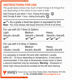 Youngs CLEAR IT Wine & Beer Finings - Treats up to 270 Litres