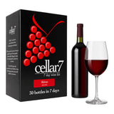 Cellar 7 by Youngs 30 Bottle 7 Day Wine Kit - Shiraz