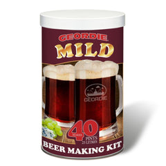 Geordie Mild 40 Pint 1.5Kg Beer Kit