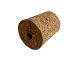 Large Cork Bung with hole to fit Airlock For Our Ovaled Neck Glass Demijohns