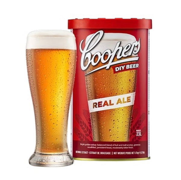 Coopers Real Ale 1.7 Kg 40 Pint Beer Kit