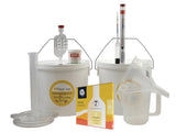 Starter Wine Making Set - 6 Bottle Size SG Wines Gold with Equipment - 7 Styles