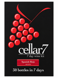 Cellar 7 by Youngs 30 Bottle 7 Day Wine Kit - Spanish Rojo
