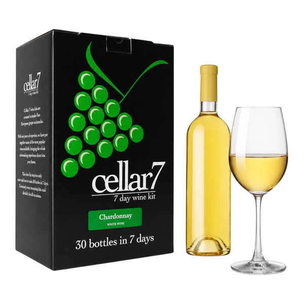 Cellar 7 by Youngs 30 Bottle 7 Day Wine Kit - Chardonnay