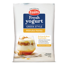 Easiyo Greek Style Manuka Honey Flavoured Yogurt Sachet 210g