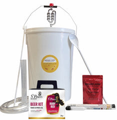 St Peters Brewery Ruby Red Ale 3Kg Beer Kit Makes 40 Pints (23 Litres)