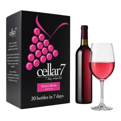 Cellar 7 by Youngs 30 Bottle 7 Day Wine Kit - Merlot Blush