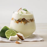 EasiYo Greek Style Lime With Coconut Bits Flavoured Yogurt Sachet 210g