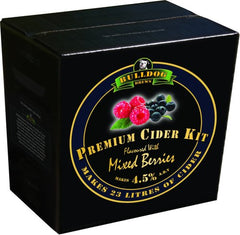 Bulldog Brews Mixed Berries Flavoured 3.0Kg Cider Kit - SPECIAL OFFER AS BEST BEFORE IS 30/11/2026