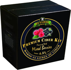 Bulldog Brews Mixed Berries Flavoured 3.0Kg Cider Kit - SPECIAL OFFER AS BEST BEFORE IS 30/06/2024