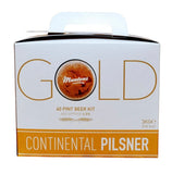 Muntons Gold Continental Pilsner 3Kg Lager Kit Makes 40 Pints (23 Litres)