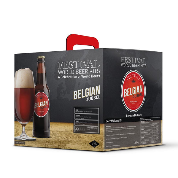 Festival World Beers Kits - Belgian Dubbel 3.6Kg Beer Kit