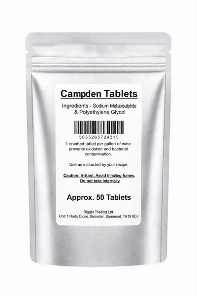 Campden Tablets - Pack of Approx. 50 - Supplied in Resealable Pouch