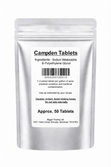 Campden Tablets - Pack of Approx. 50 - Supplied in Resealable Pouch