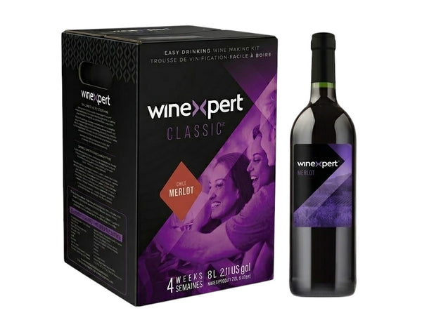 Winexpert Classic 30 Bottle Red Wine Kit - Chilean Merlot