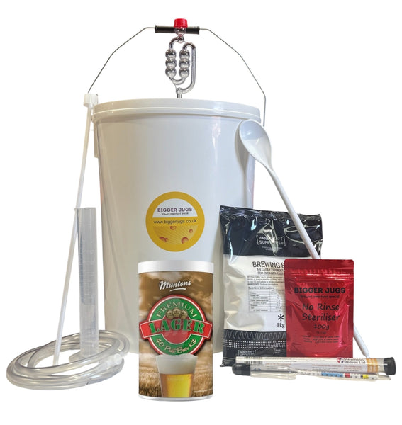 Muntons Premium Lager 1.5Kg Lager Kit Makes 40 Pints (23 Litres)
