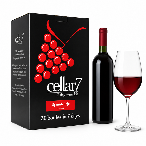 Cellar 7 by Youngs 30 Bottle 7 Day Wine Kit - Spanish Rojo