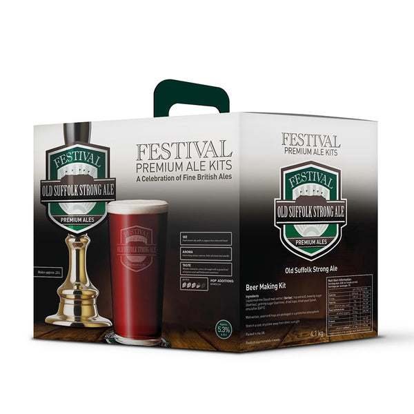Festival Premium Ale Kits - Old Suffolk Strong Ale 4Kg Beer Kit