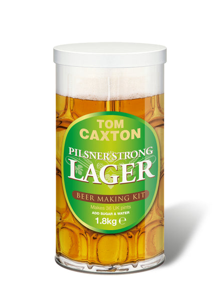 Tom Caxton Beer Making Kit 1.8Kg 36 Pint - Pilsner Strong Lager