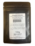 Potassium Carbonate 100g Resealable Pouch - Used to Regulate the Acidity in Wine & To Treat Hard Water in Brewing & Distilling