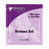 Youngs Bordeaux Red Wine Yeast Sachet 5g