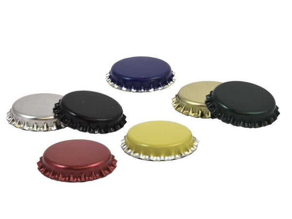 Crown Caps Assorted Colours - Pack of Approx. 100