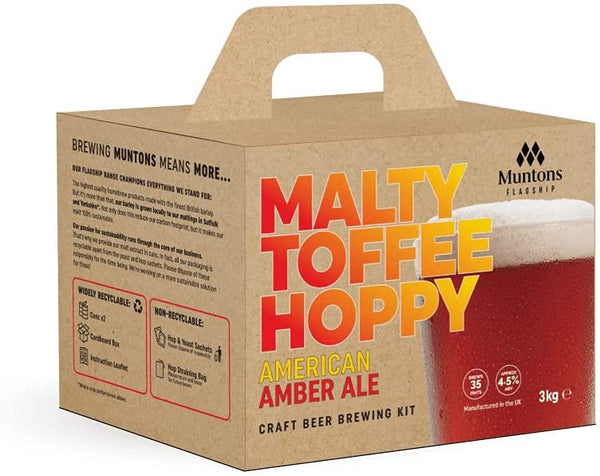 Muntons Flagship American Amber Ale 3.0Kg Beer Kit