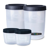 EasiYo 2 Extra 1Kg Yogurt Jars & 2 Lunchtakers