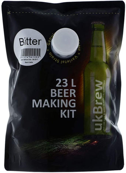 ukBrew Best Bitter 1.6Kg Beer Kit Makes 40 Pints (23 Litres) - SPECIAL OFFER AS BEST BEFORE IS 31/01/2024