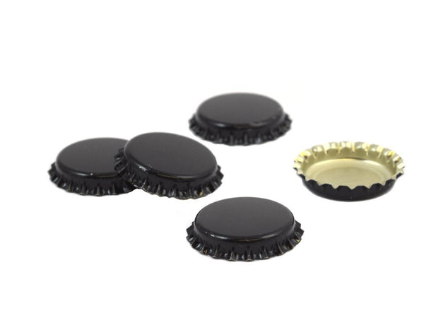 Crown Caps Black - Pack of Approx. 100