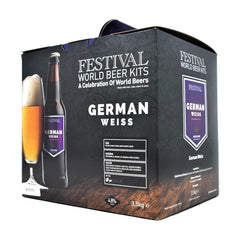 Festival World Beer Kits - German Weiss Beer 3.5Kg Beer Kit - SPECIAL OFFER AS BEST BEFORE IS 30/04/2024