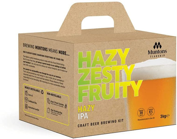 Muntons Flagship New England Style Hazy IPA 3.0Kg Beer Kit