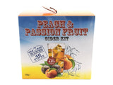 Peach & Passion Fruit Premium 3.5Kg Cider Kit Makes 40 Pints (23 Litres)