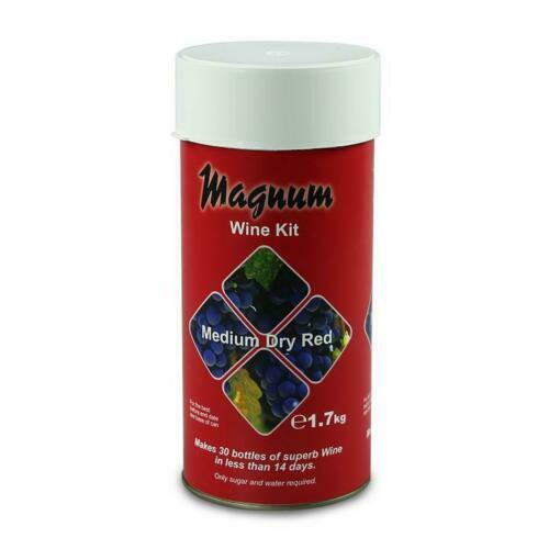 Magnum Medium Dry Red 30 Bottle Wine Kit