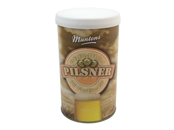 Muntons Premium Pilsner 1.5Kg Lager Kit Makes 40 Pints (23 Litres)