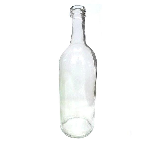 Wine Bottles 750ml (Clear Glass) - Box of 12