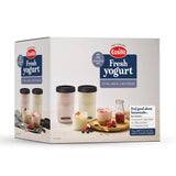 EasiYo 2 Extra 1Kg Yogurt Jars & 2 Lunchtakers